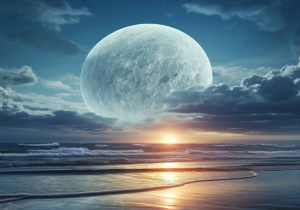 Η Πανσέληνος στον Υδροχόο στις 9 Αυγούστου 2025.